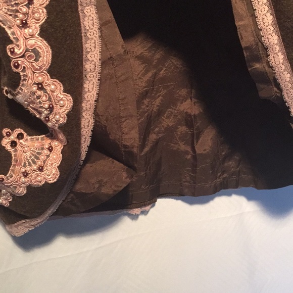 Express Wool Skirt | Brown - Picture 4 of 6